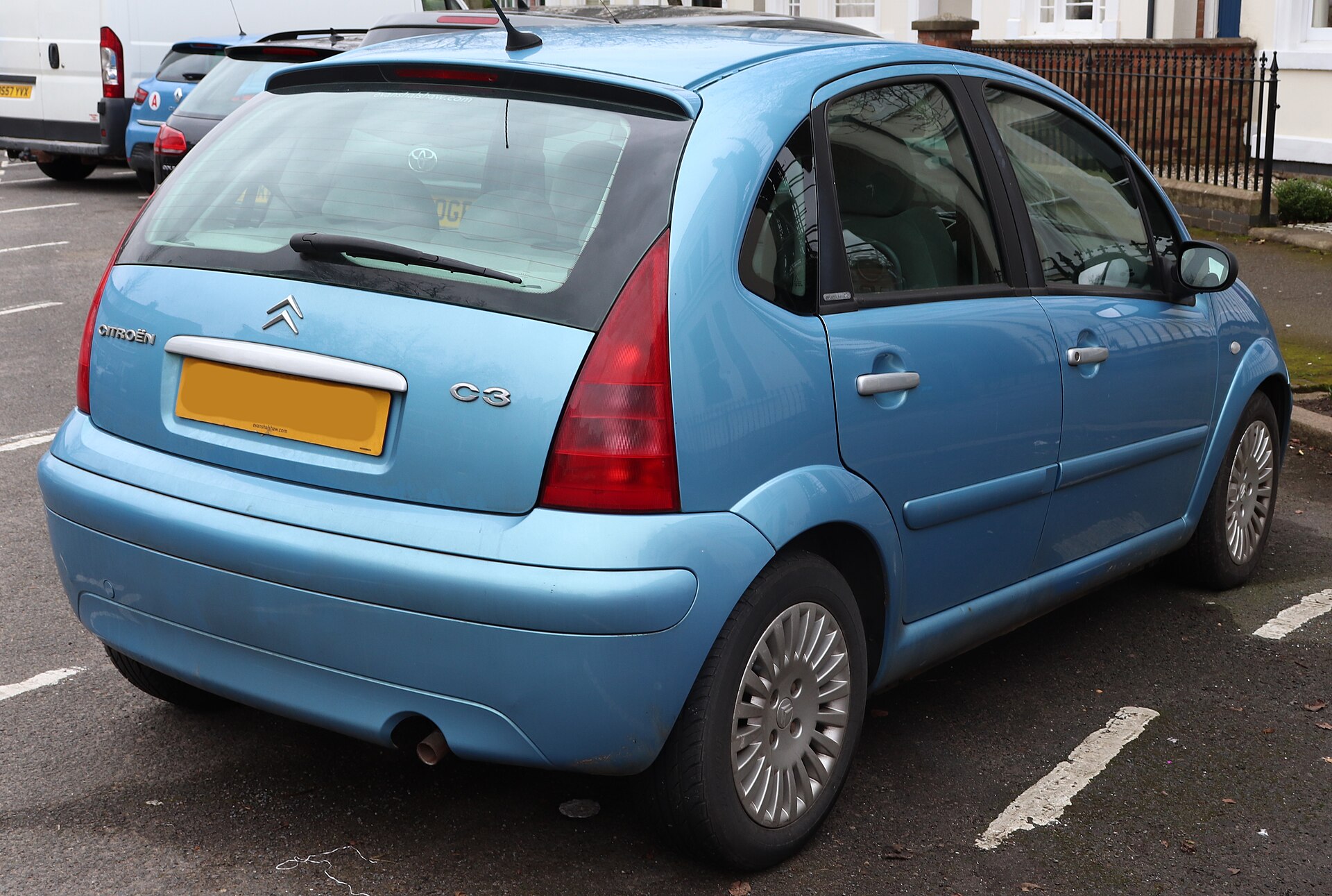 Citroën C3 I (2002–2009) – rear view