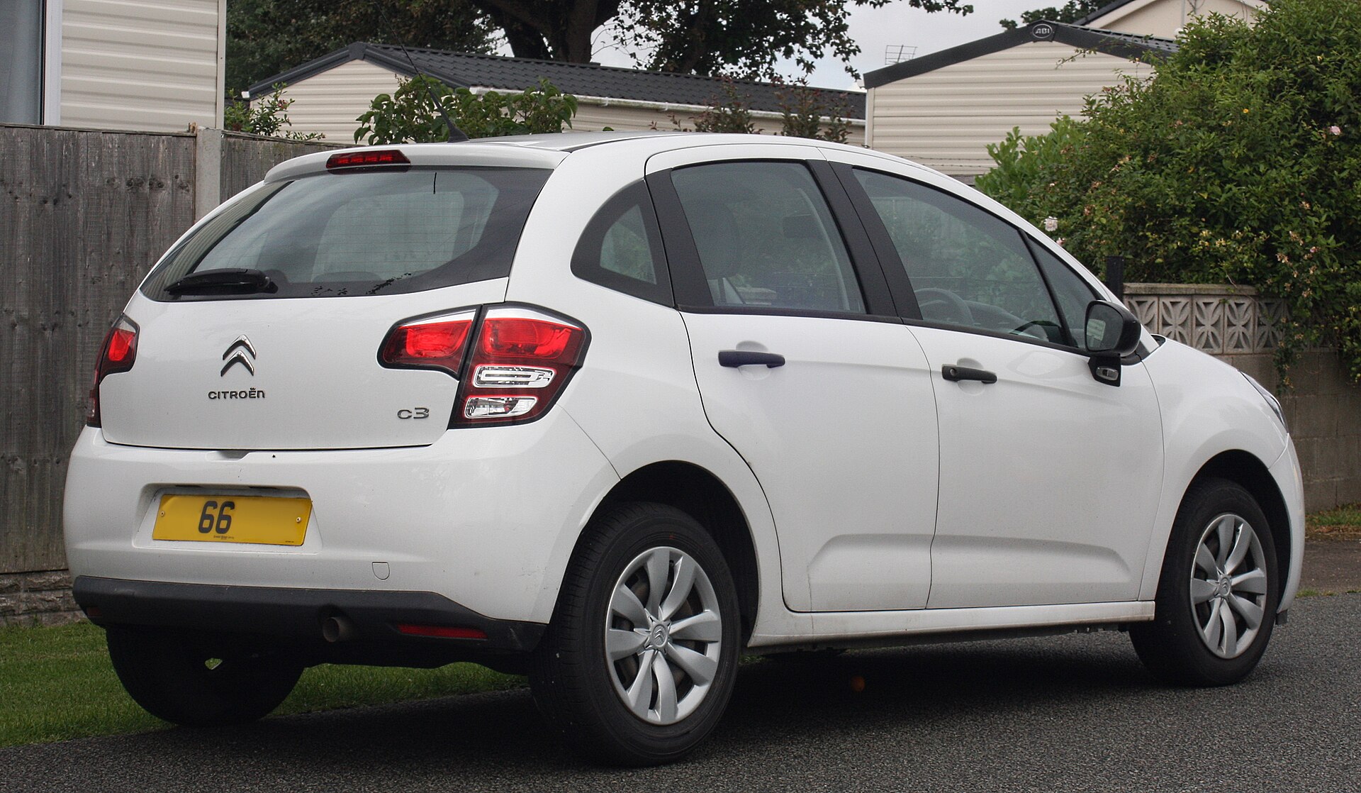 Citroën C3 III (2016–2024) – rear view