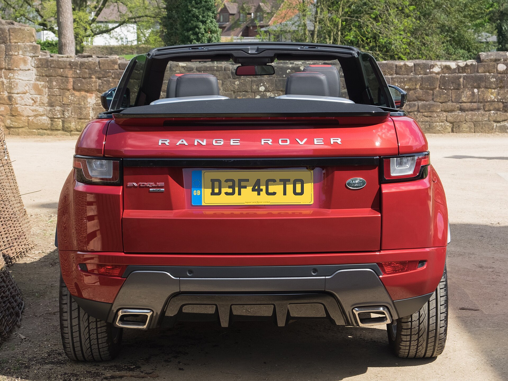 Land Rover Range Rover Evoque I (2011–2018) – rear view
