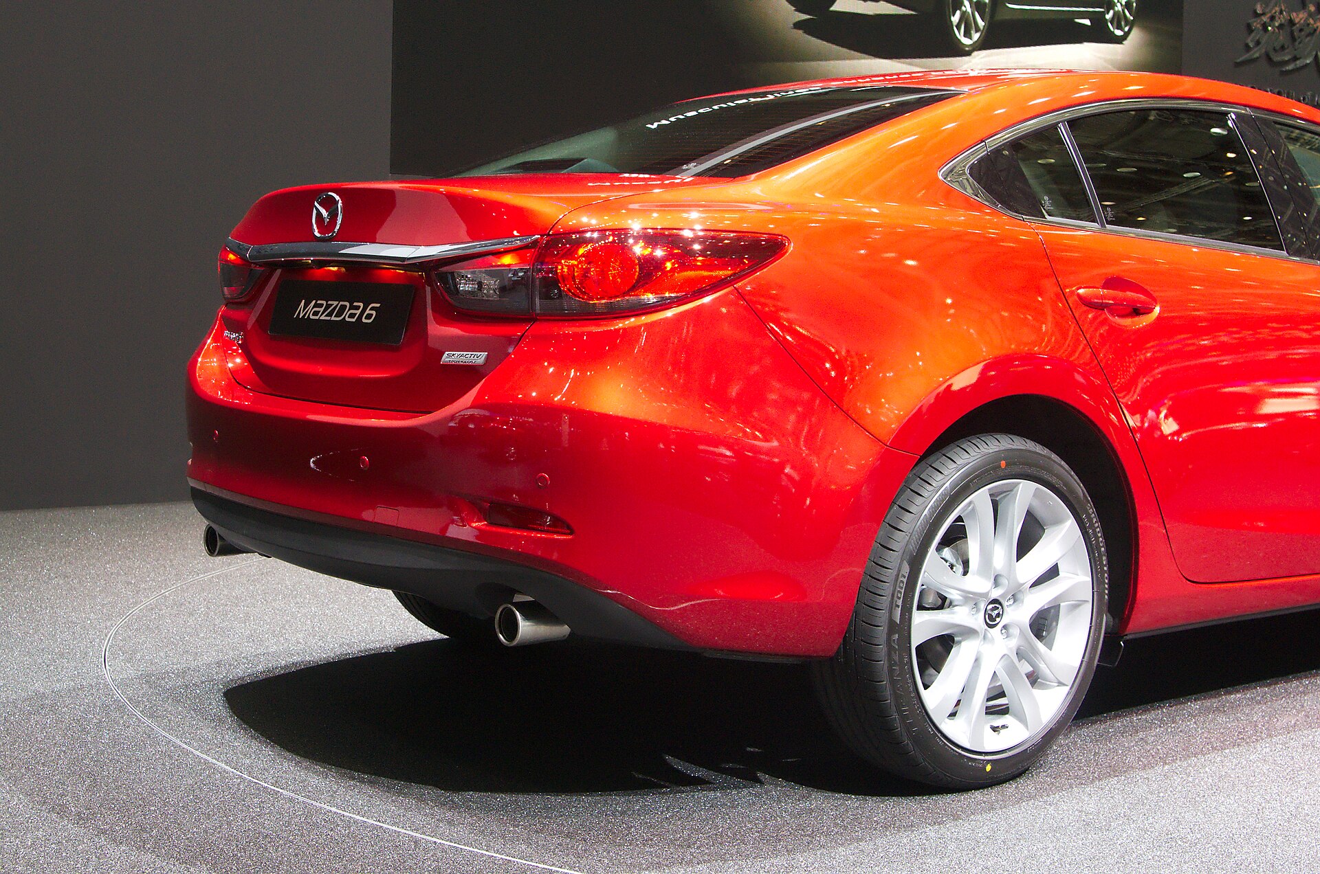 Mazda Mazda 6 GJ (GL) (2012–2023) – rear view