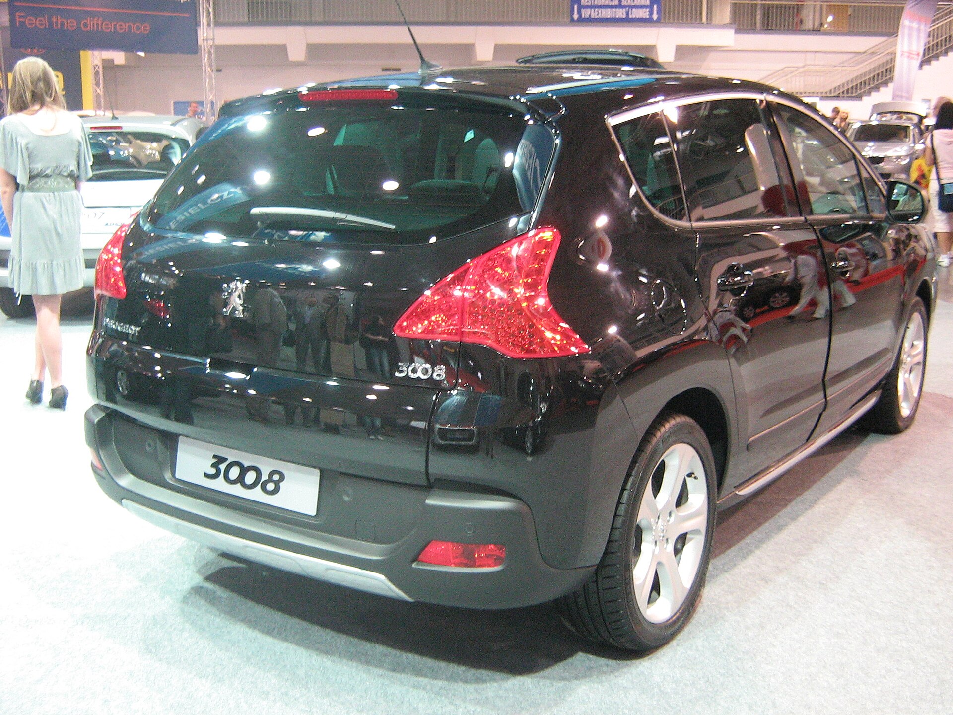 Peugeot 3008 I (2009–2016) – rear view