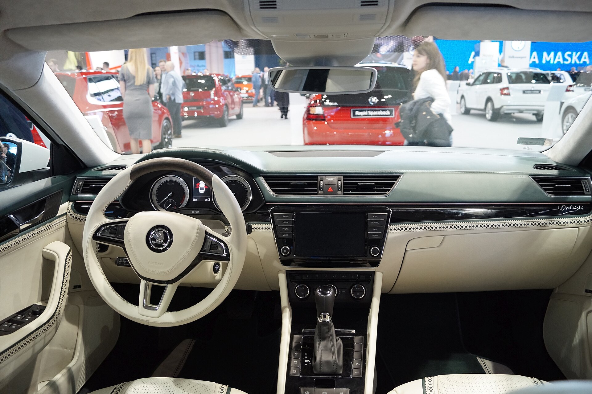 Škoda Superb (liftback / Combi) III (3V) (2015–2023) – interior