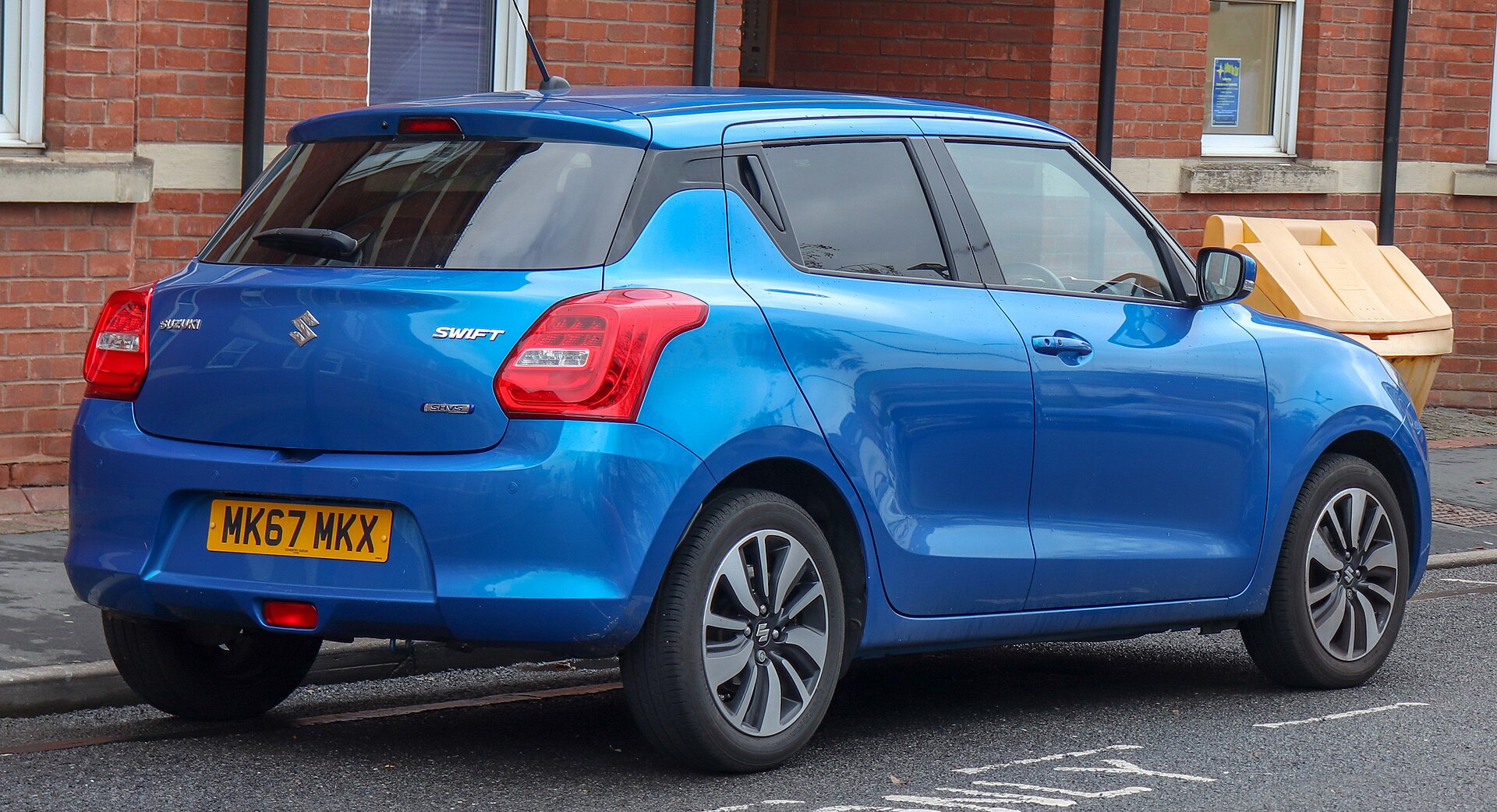 Suzuki Swift VI (2017–2024) – rear view