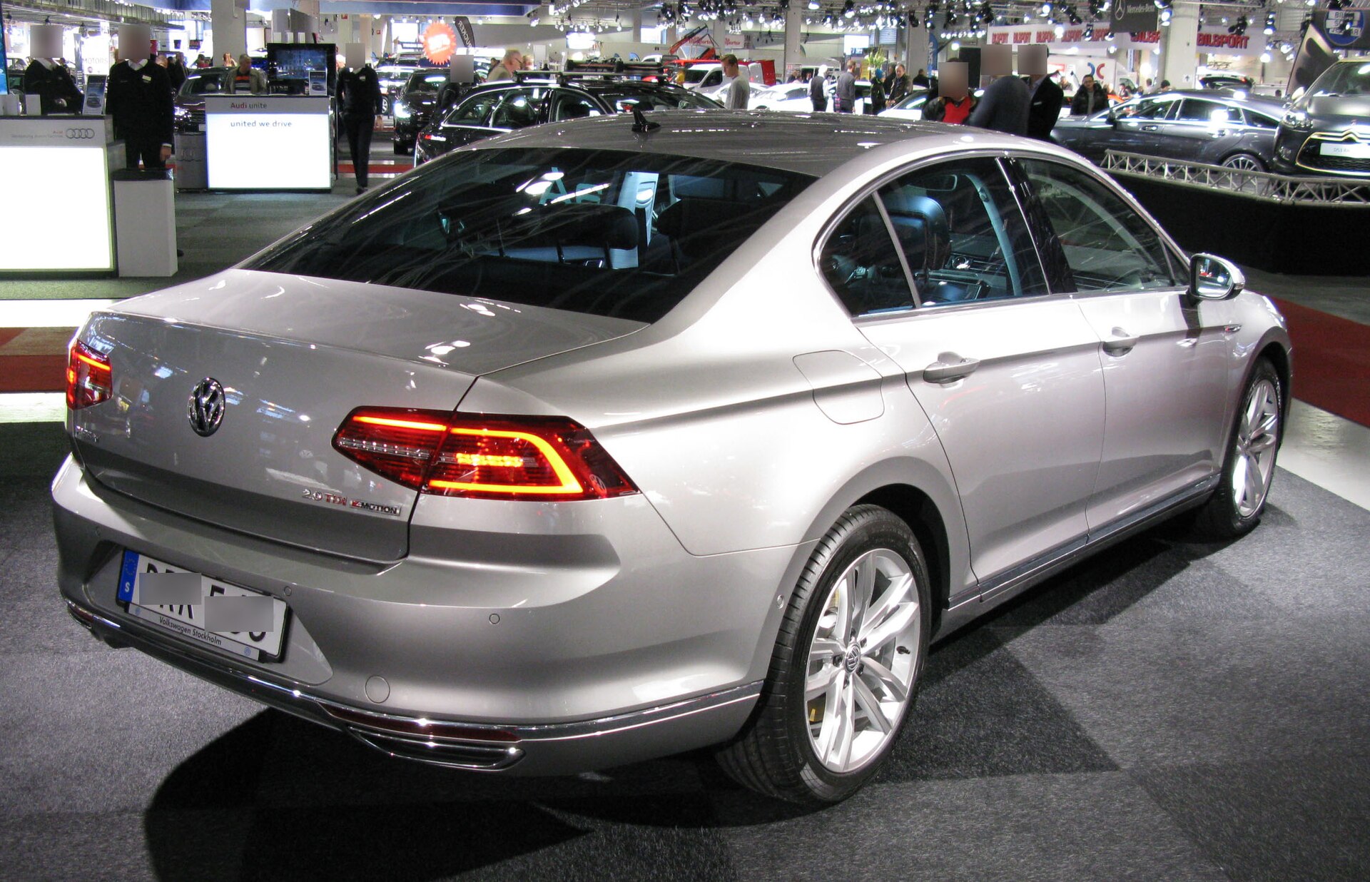 Volkswagen Passat (sedan / Variant) B8 (3G) (2014–2023) – rear view